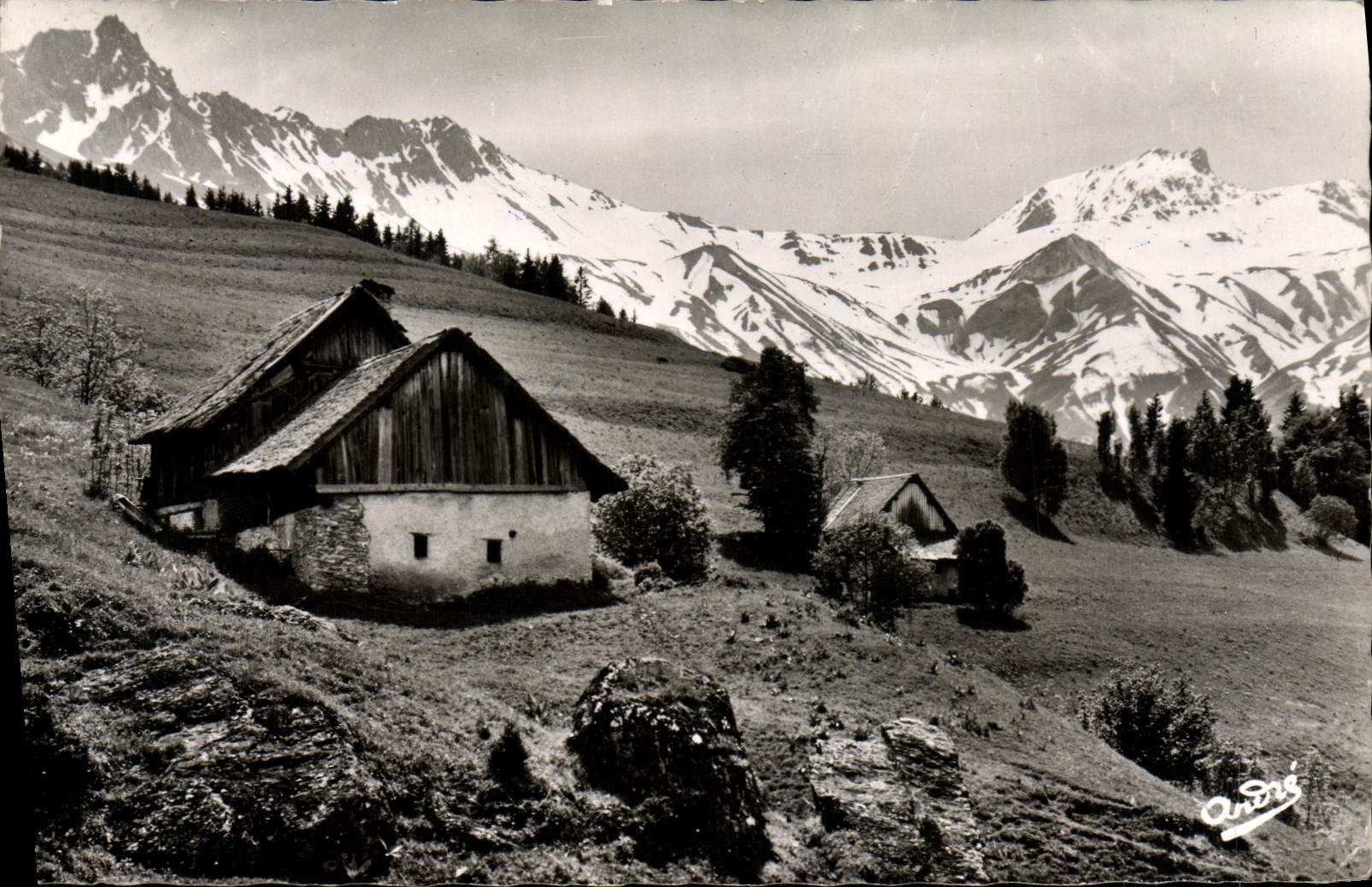 CPM Paysages Alpestres Chalets en Montagne