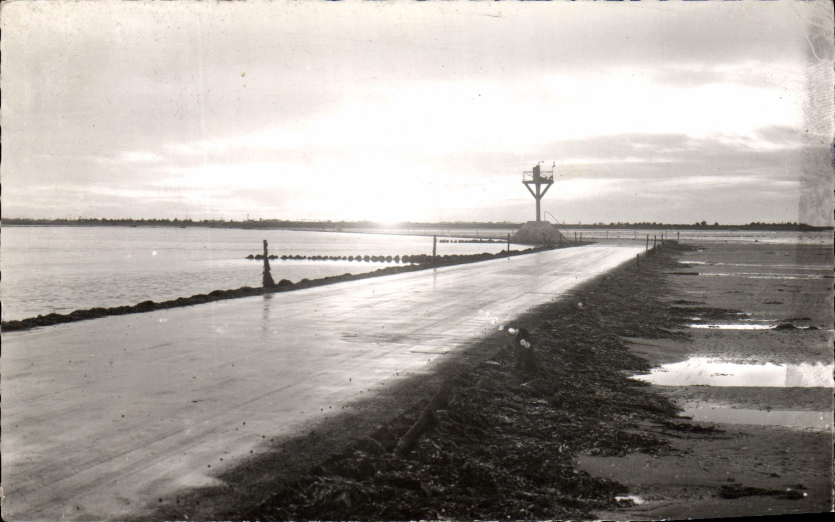 MODERN CARD Noirmoutier Sunset On the Merry ones