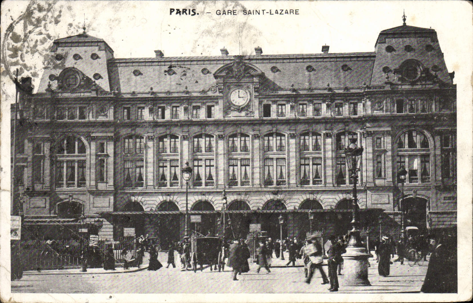 CPA Paris Gare Saint Lazare