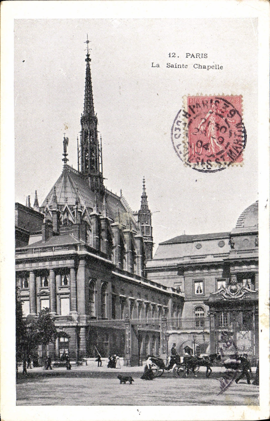CPA Paris La Sainte Chapelle
