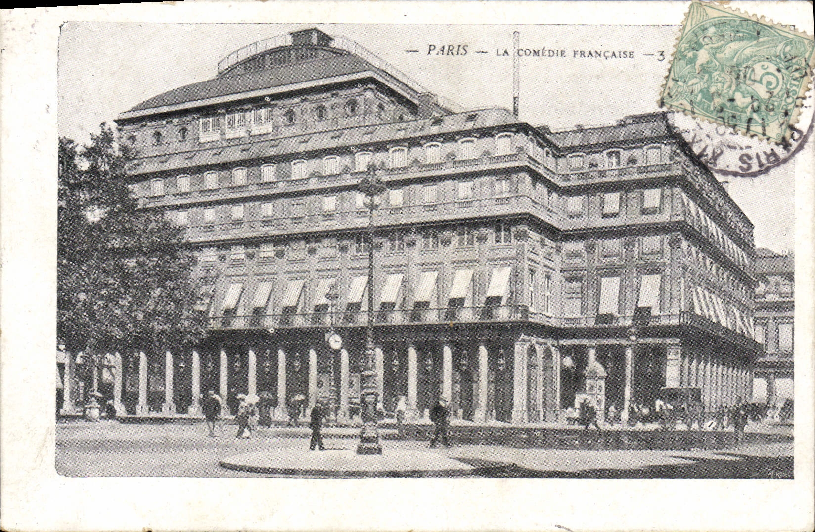 CPA Paris La Comedie Francaise