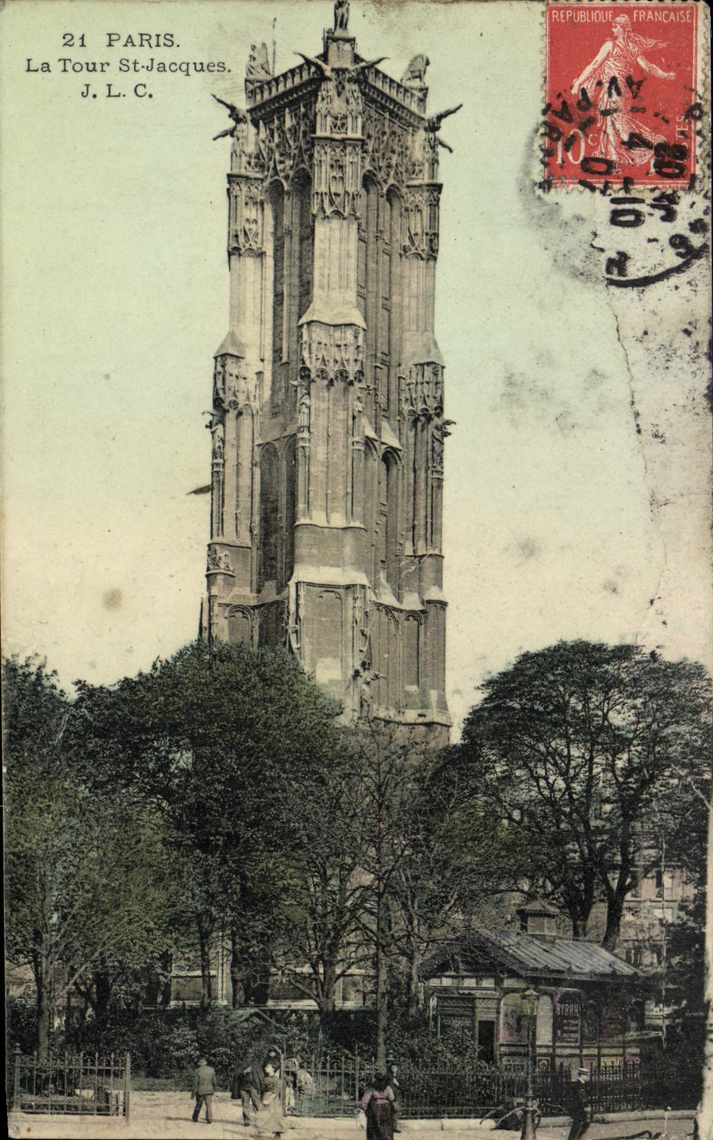 CPA Paris La Tour St Jacques 
