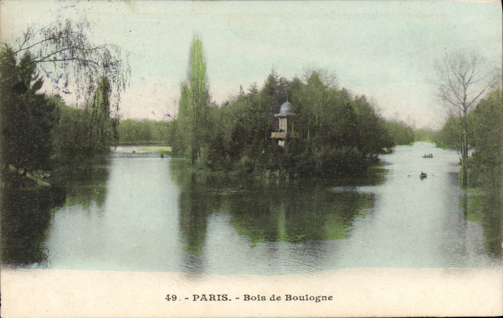 CPA Paris Bois De Boulogne