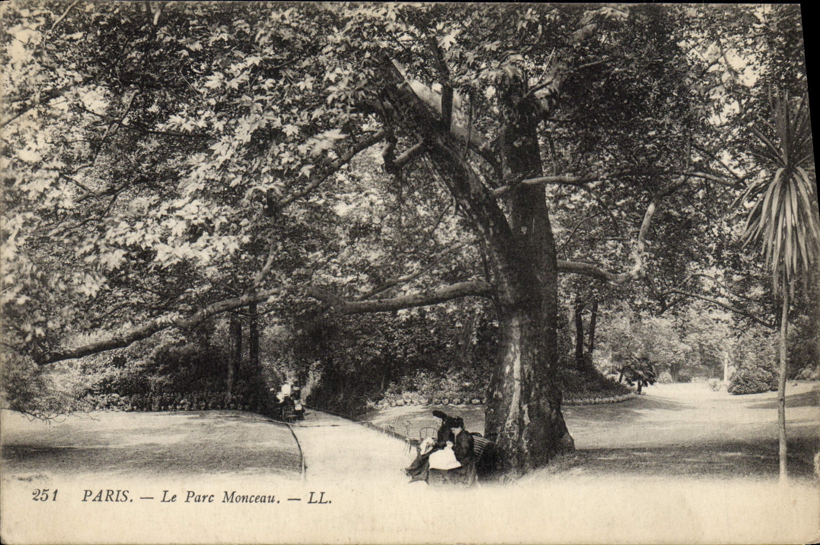 CPA Paris Le Parc Monceau