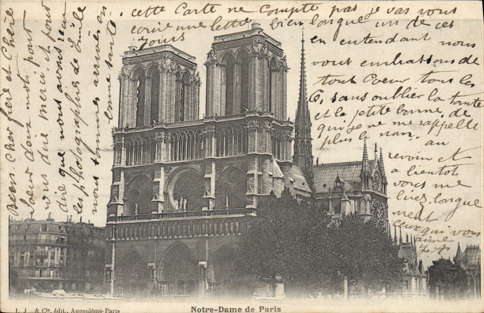 CPA Paris Notre Dame de Paris