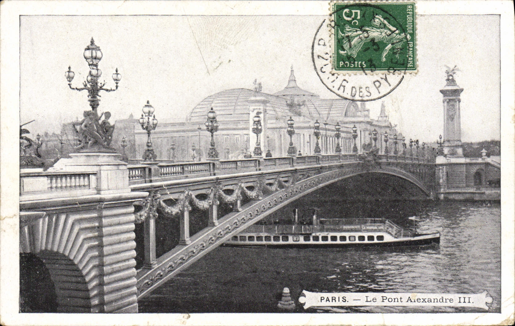 CPA Paris Le Pont Alexandre III