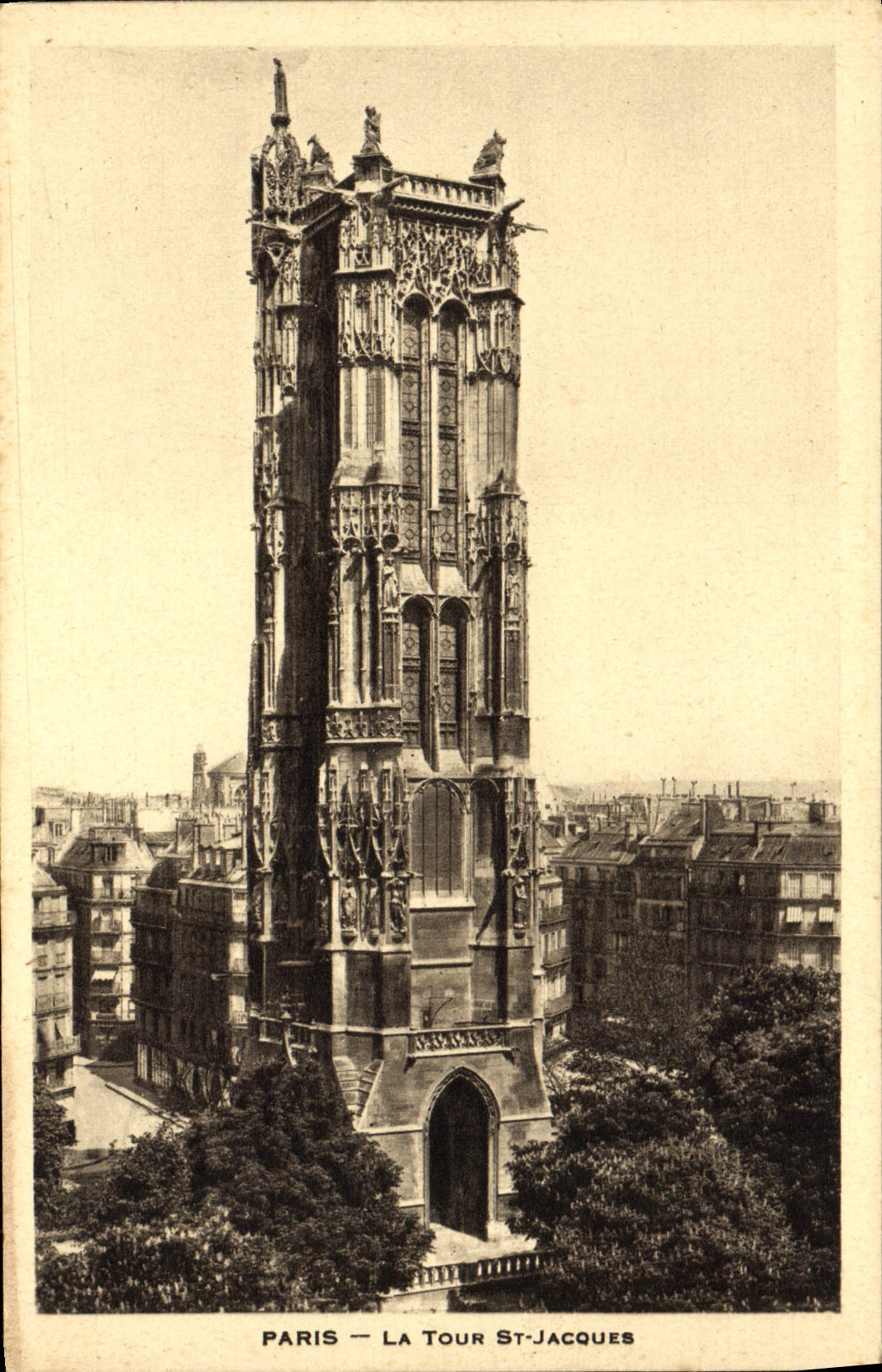 CPA Paris La Tour St Jacques