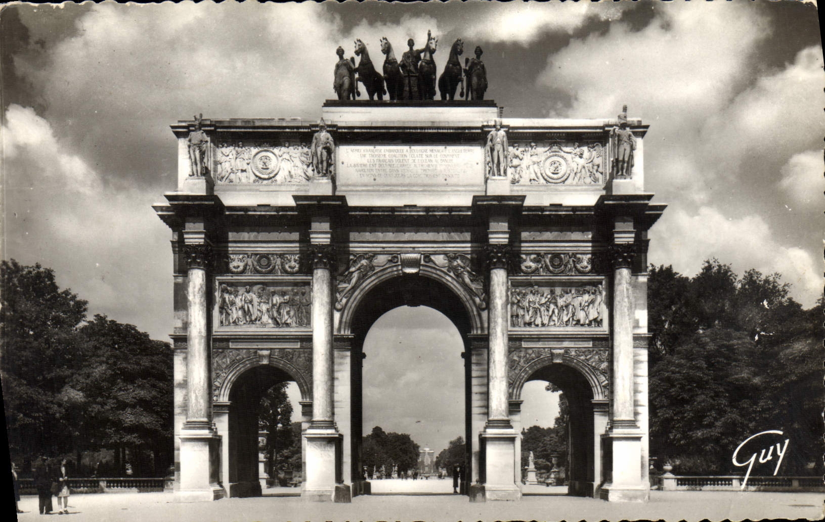 CPM Paris Et Ses Merveilles Arc de Triomphe du Carrousel