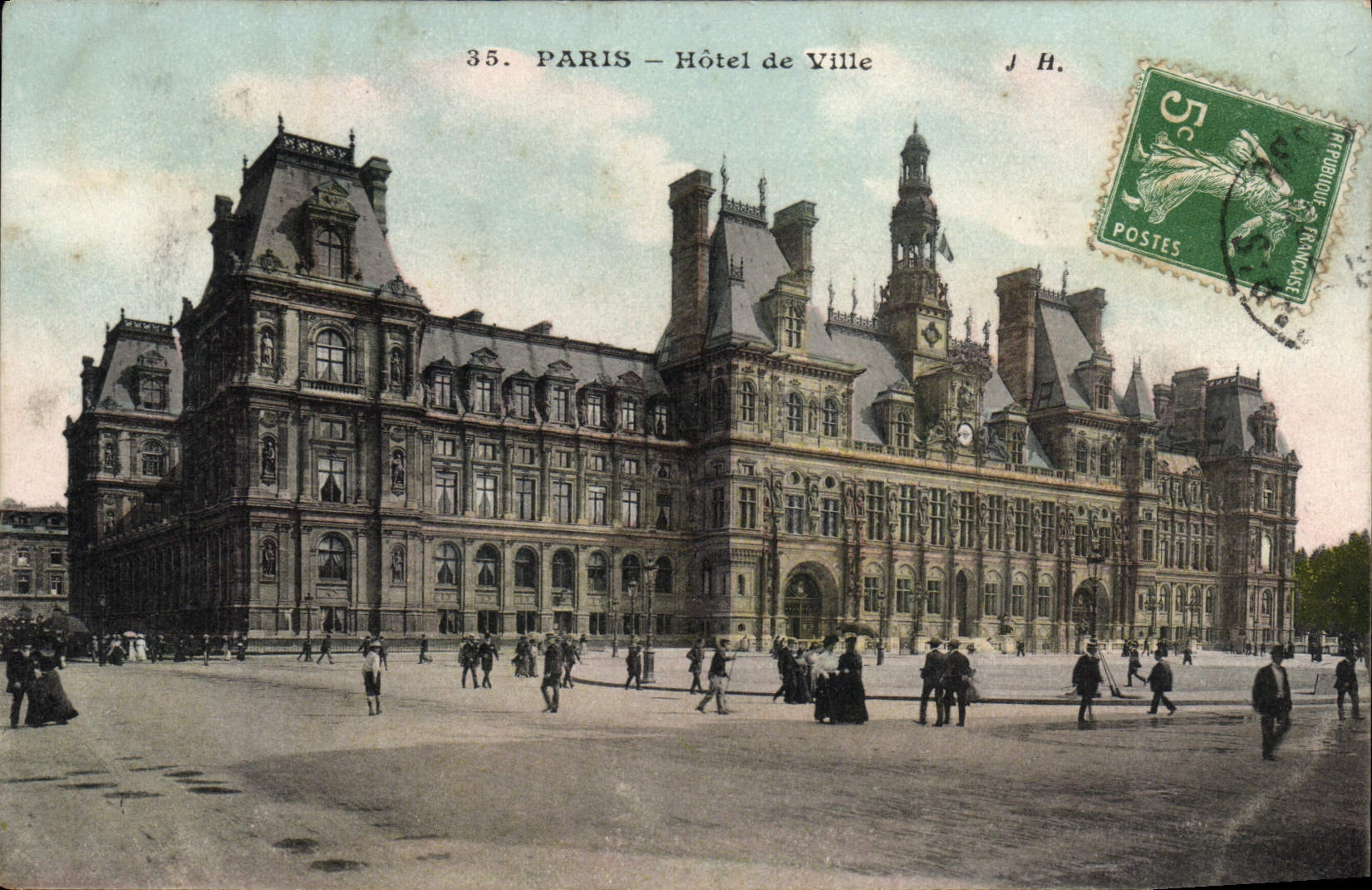 CPA Paris Hotel de Ville 