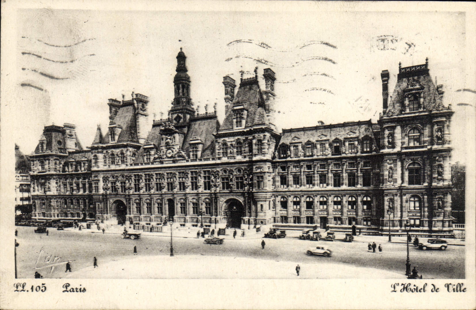 CPA Paris L'hotel de Ville 