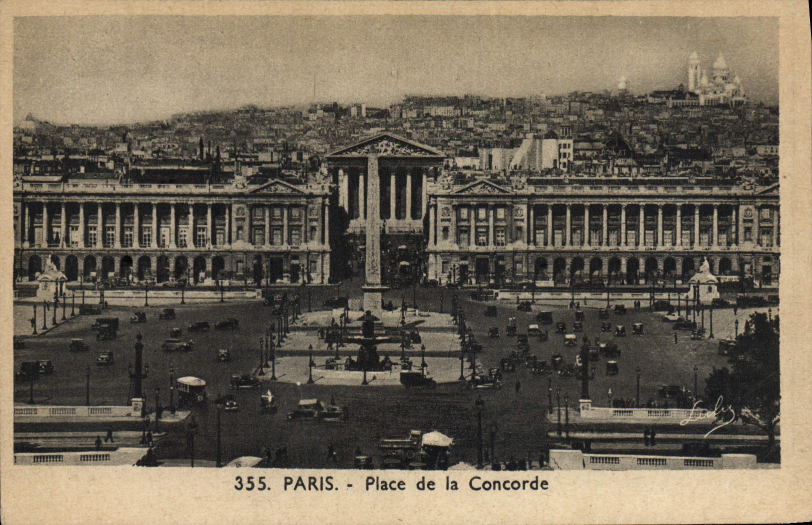 CPA Paris Place de la Concorde 