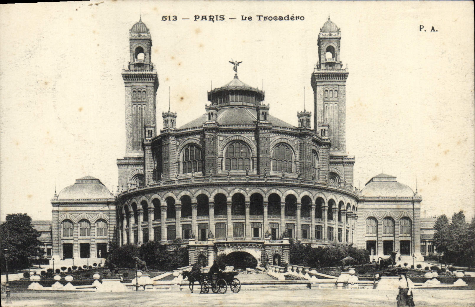 CPA Paris Le Trocadero 