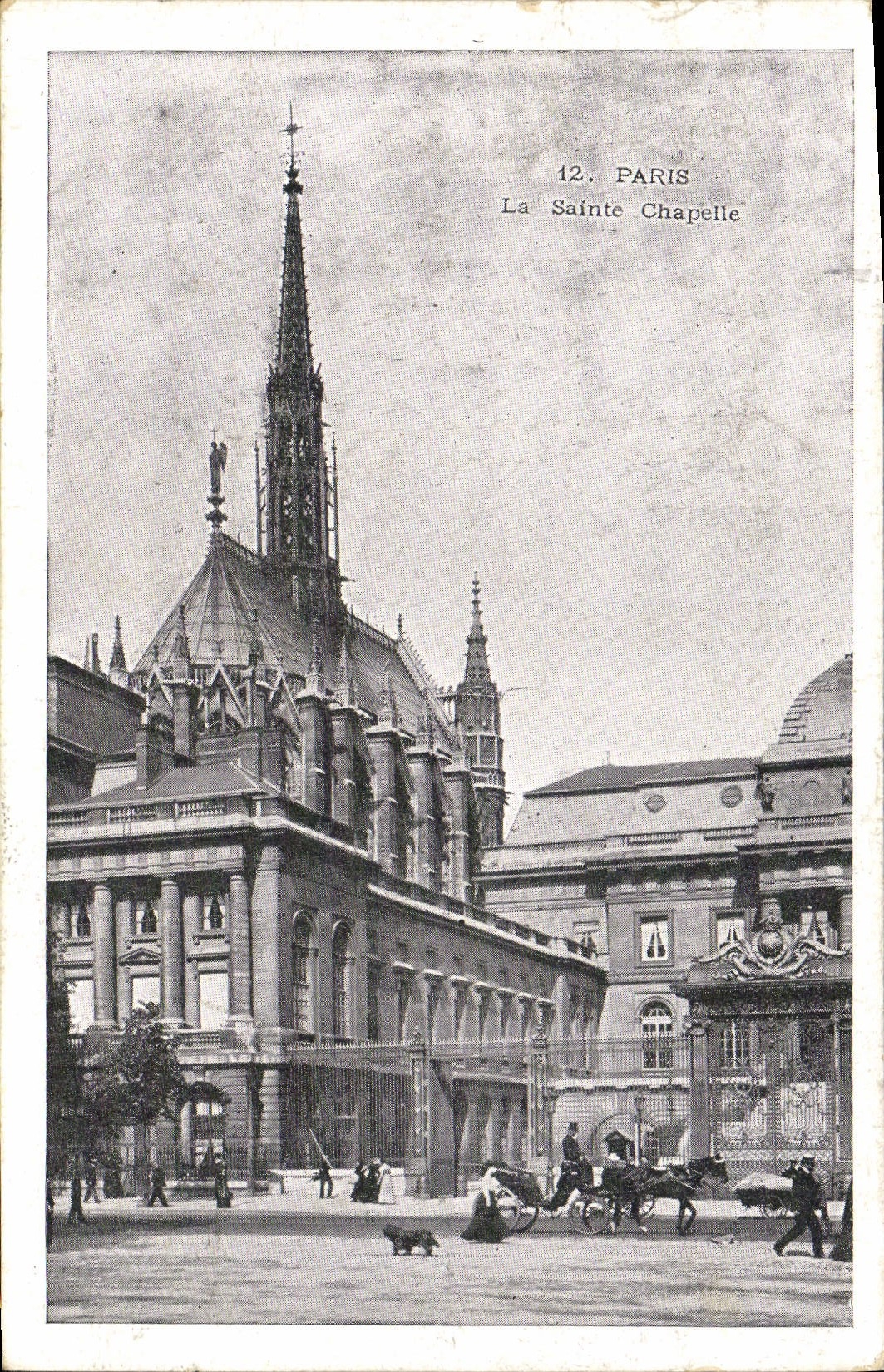 CPA Paris La Sainte Chapelle