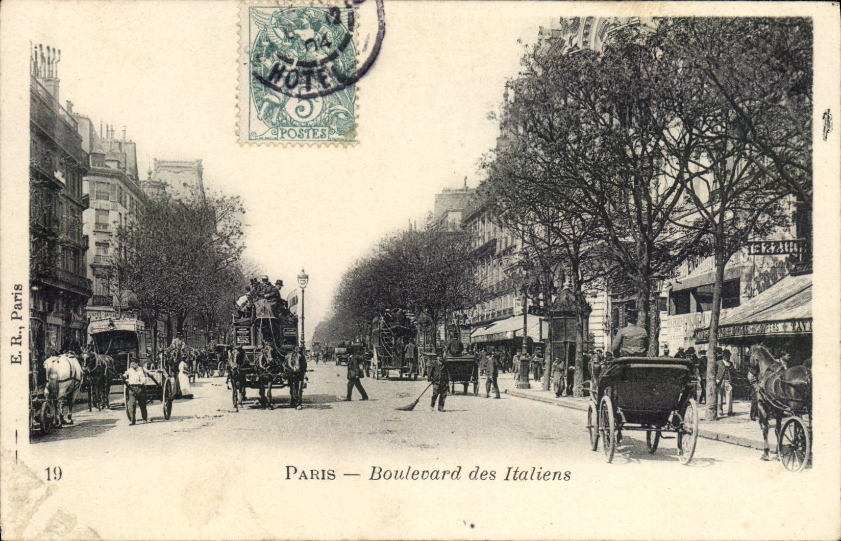 CPA Paris Boulevard des Italiens