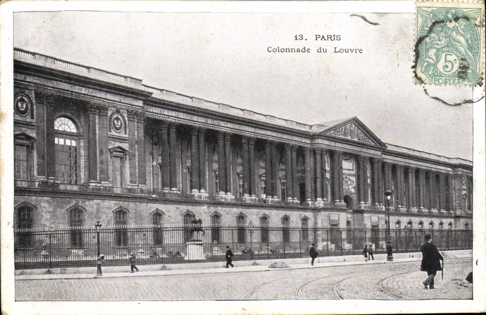 CPA Paris Colonnade du Louvre 