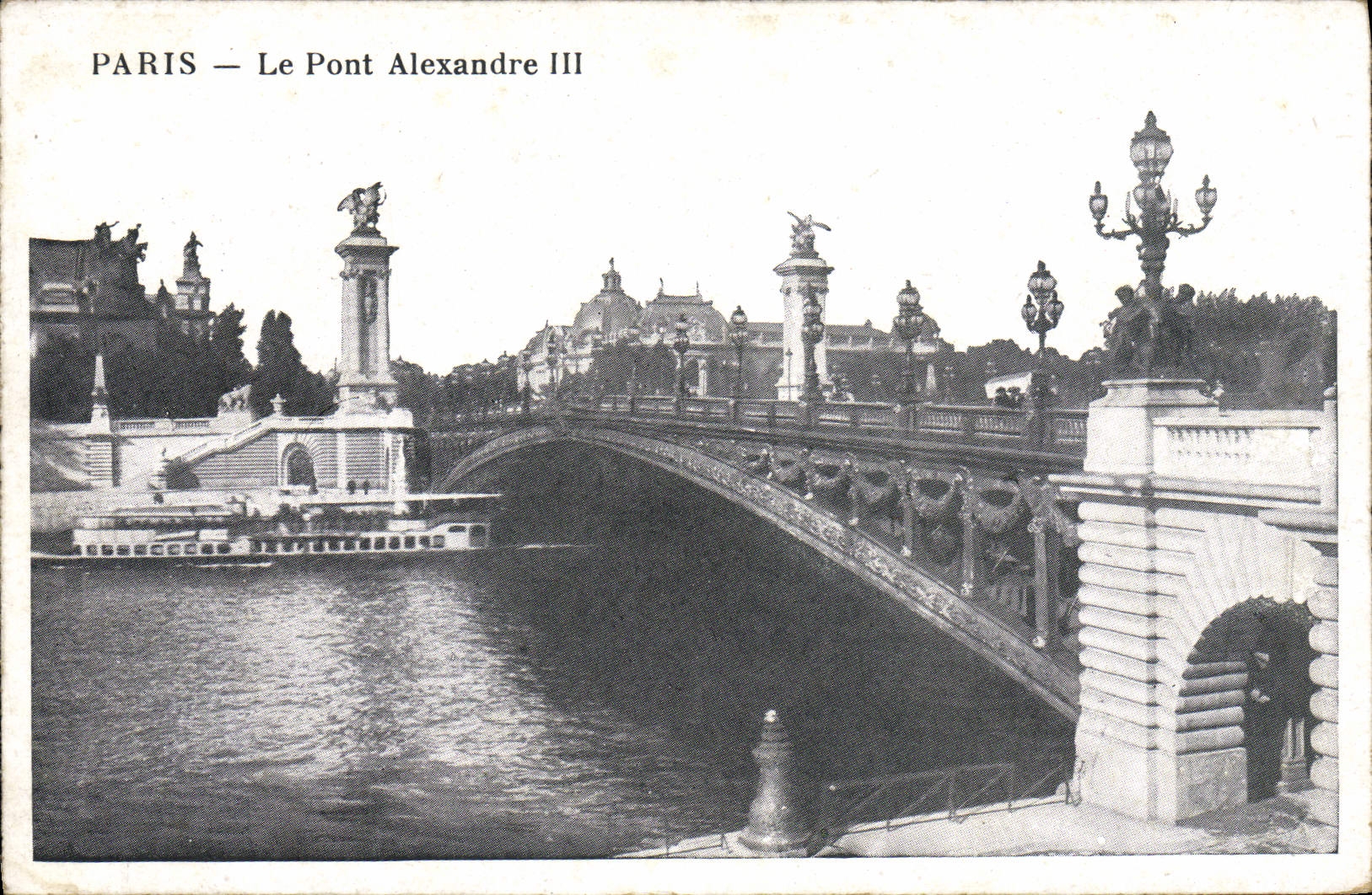 CPA Paris Le Pont Alexandre lll 