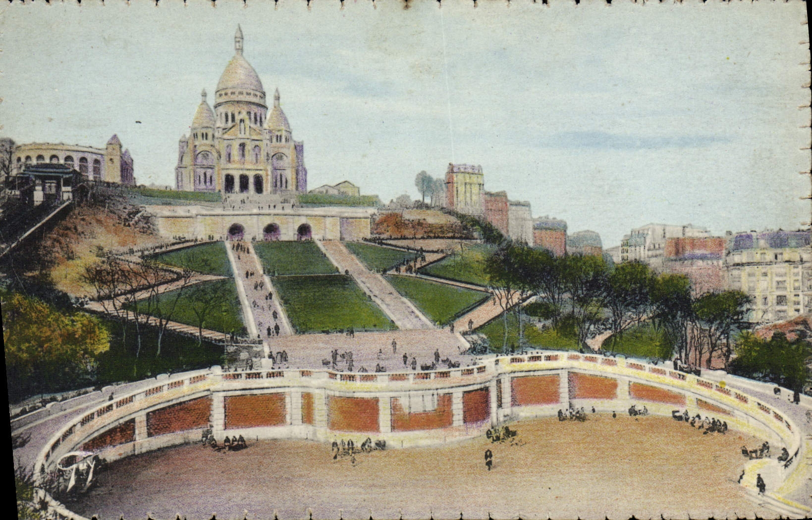 CPA Paris Le Sacre Coeur 