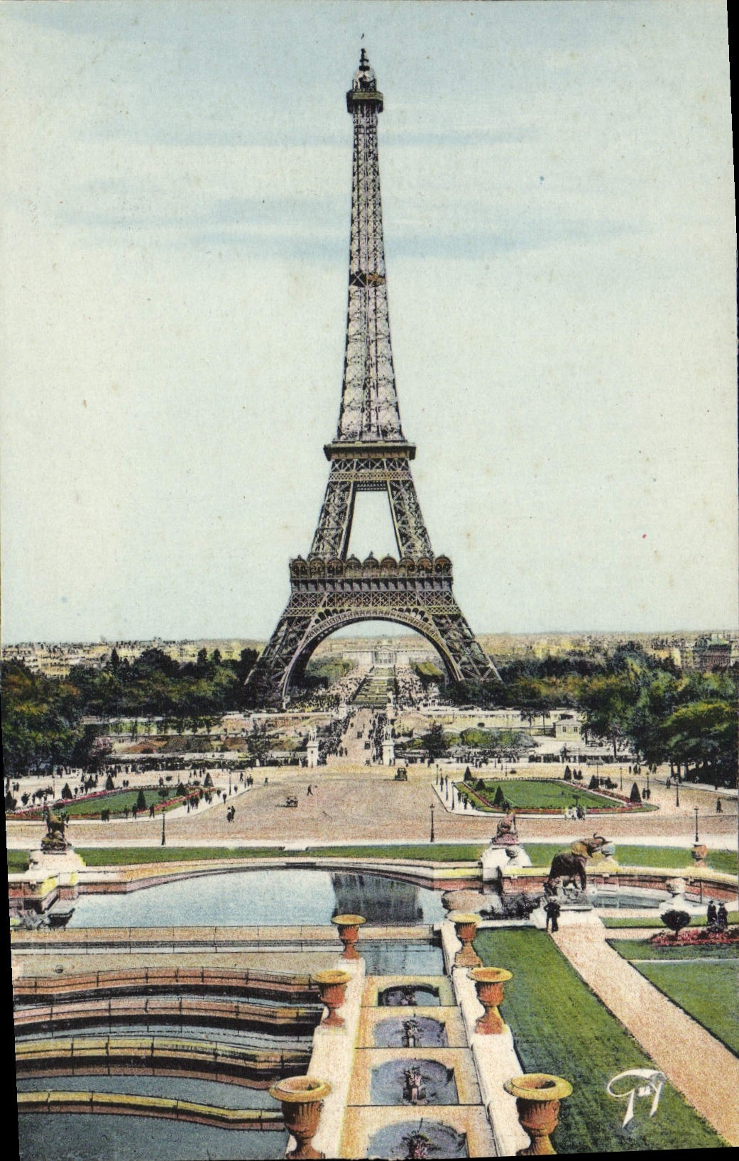 CPA Paris Tour Eiffel