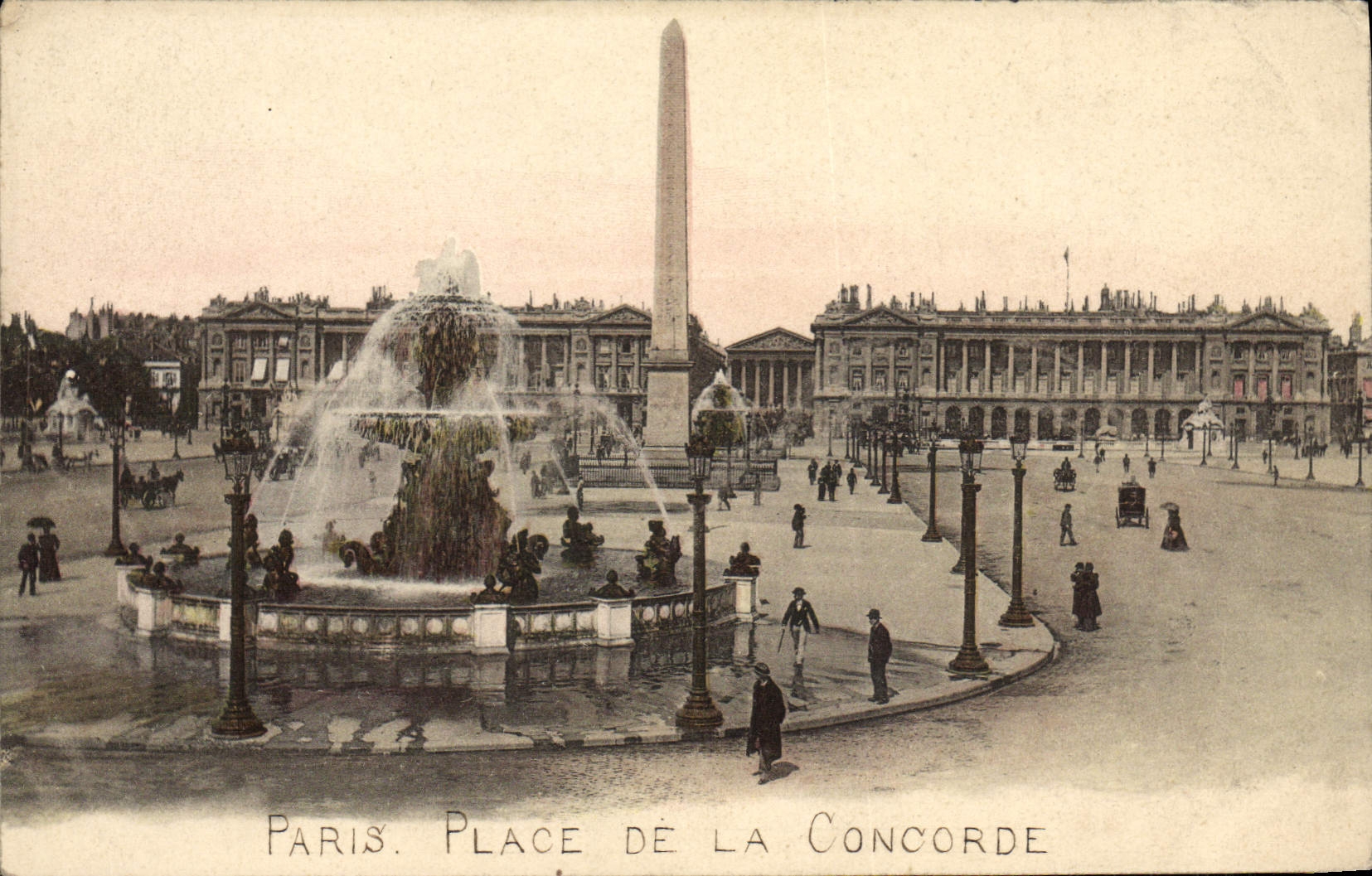 CPA Paris Place de la Concorde 