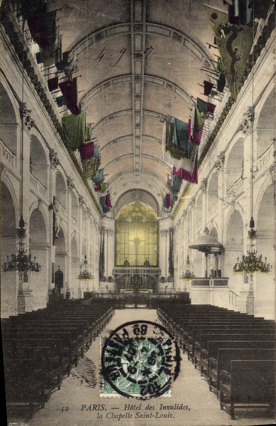 CPA Paris Hotel des Invalides La Chapelle Saint Louis 