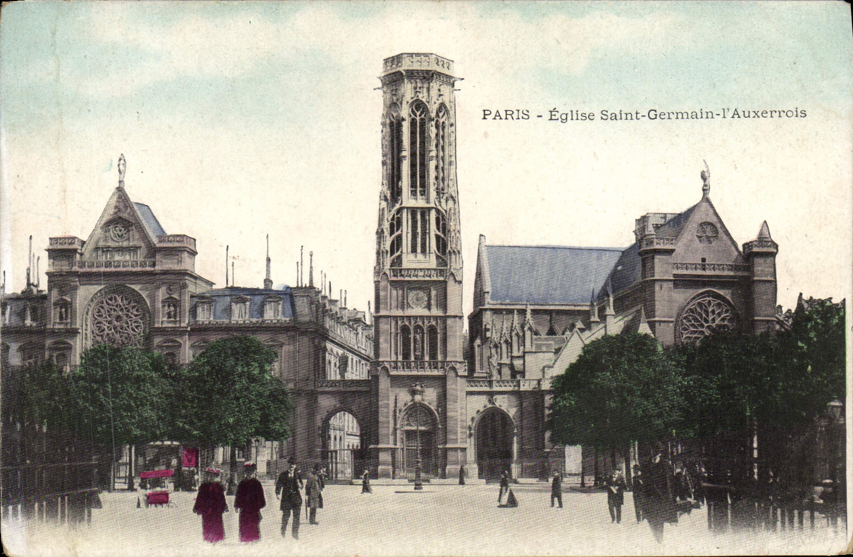 CPA Paris Eglise Sanit Germain l'Auxerrois 