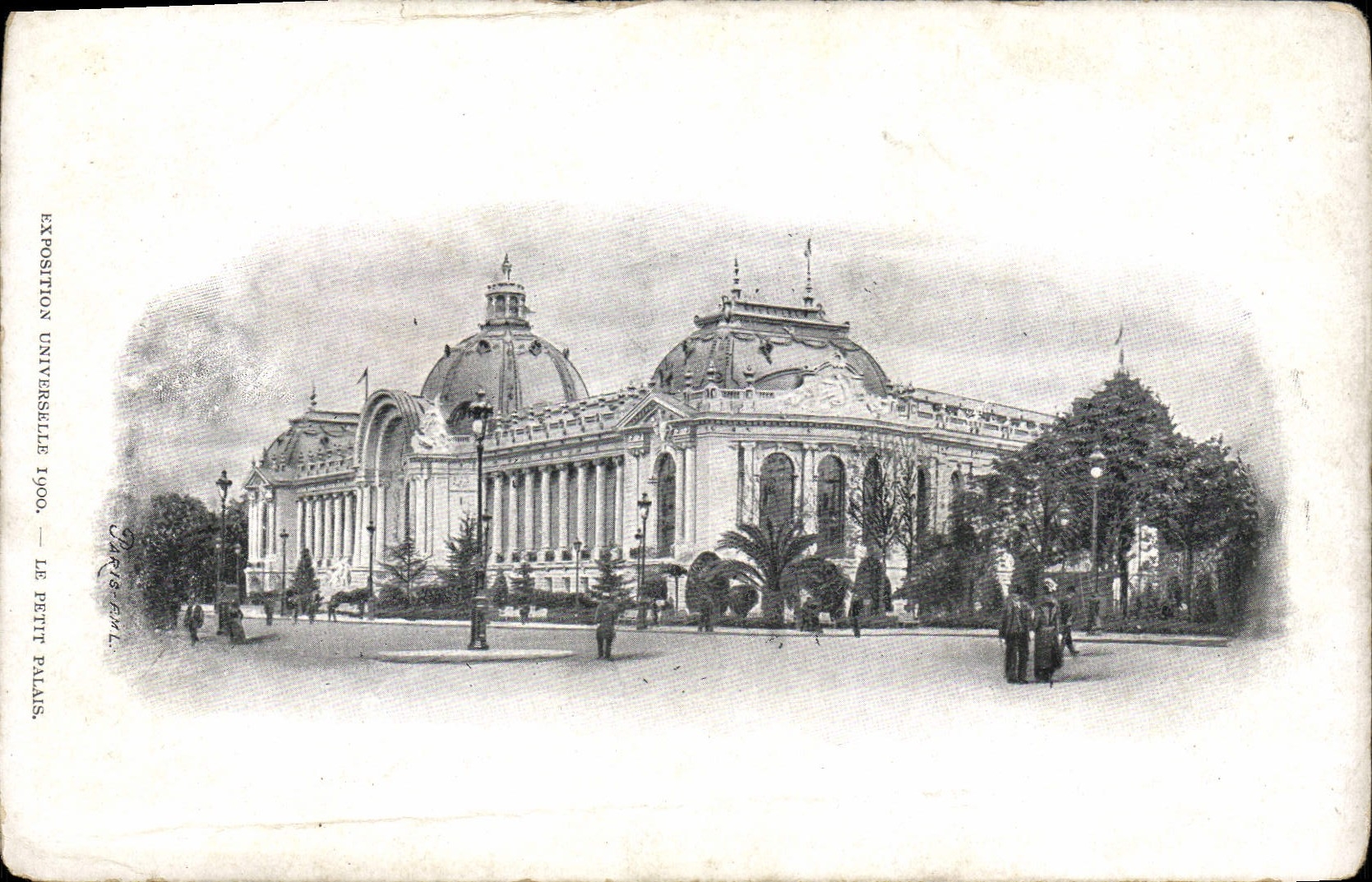 VINTAGE POSTCARD World Fair the Petit Palais