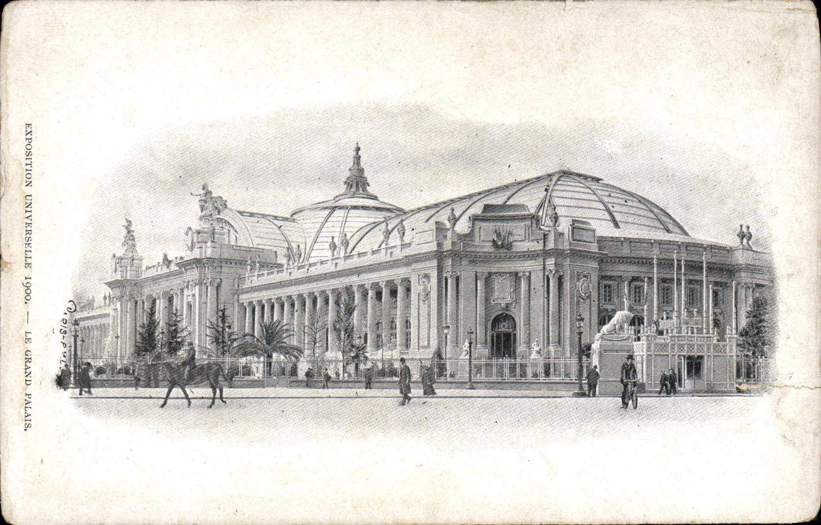 CPA Exposition Universelle Le Grand Palais Paris