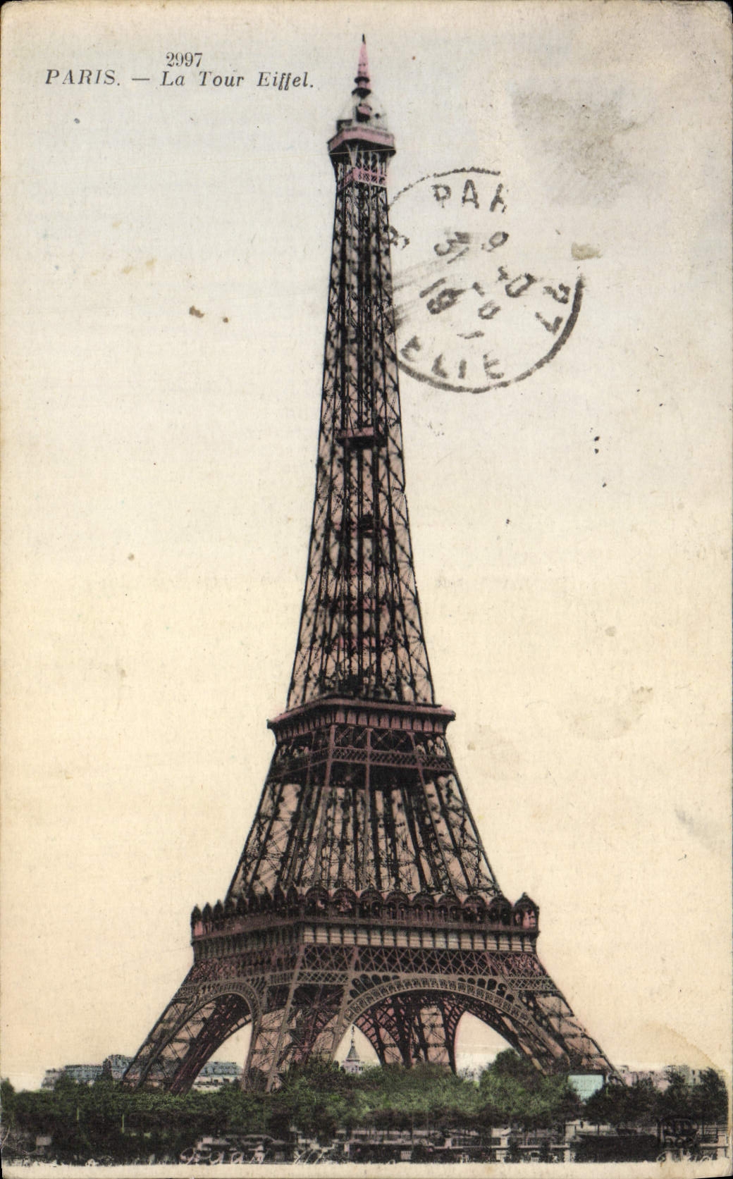 CPA Paris La Tour Eiffel