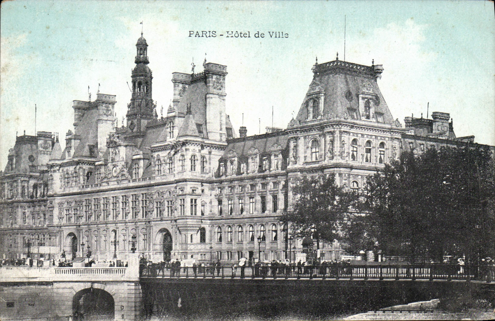CPA Paris Hotel de Ville 