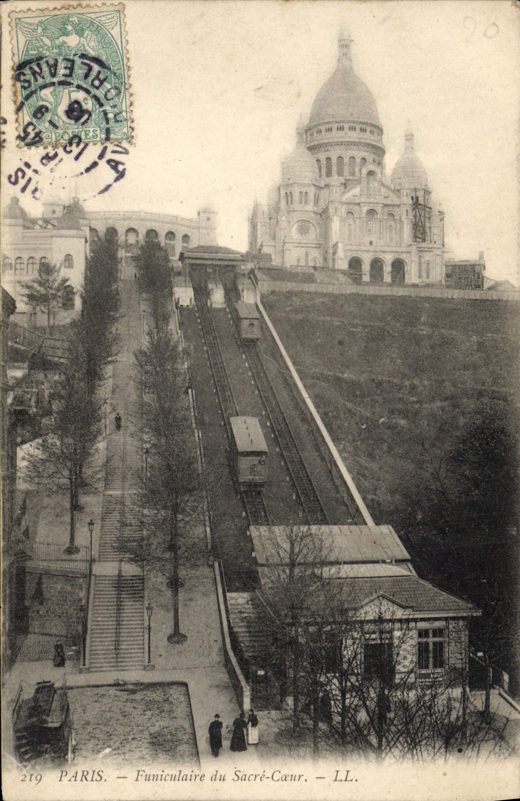 CPA Paris Funiculaire du Sacre Coeur 