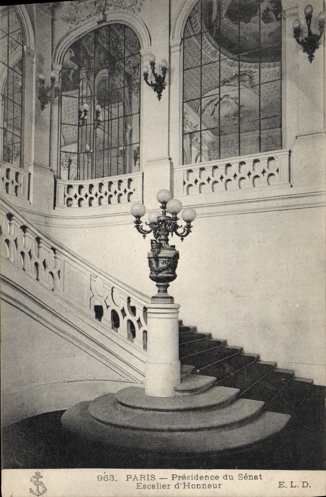 CPA Paris Presidence du Senat Escalier d'Honneur 