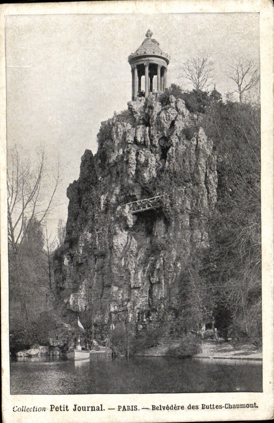 CPA Paris Belvedere des Buttes Chaumont 