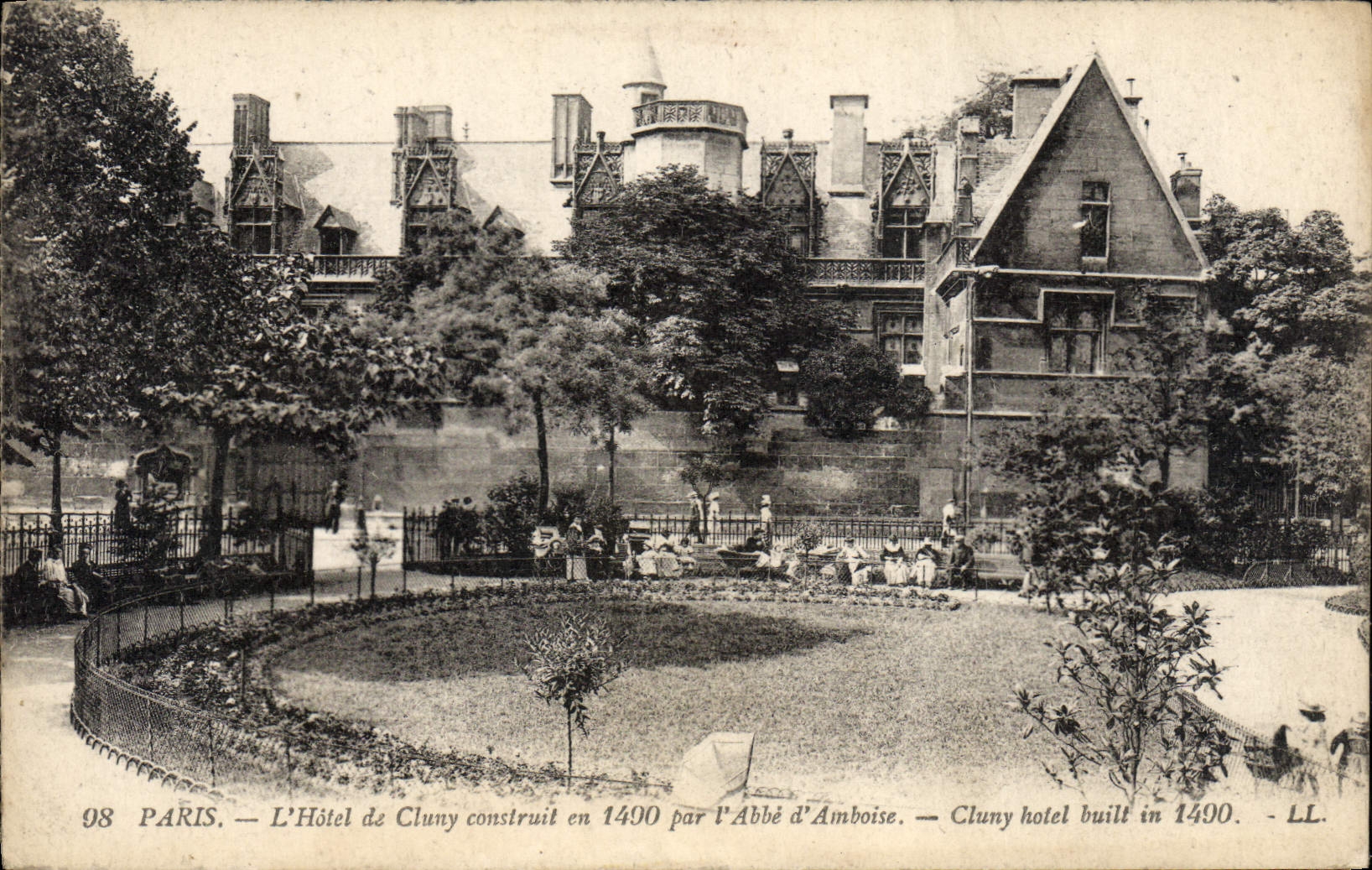 CPA Paris Hotel de Cluny