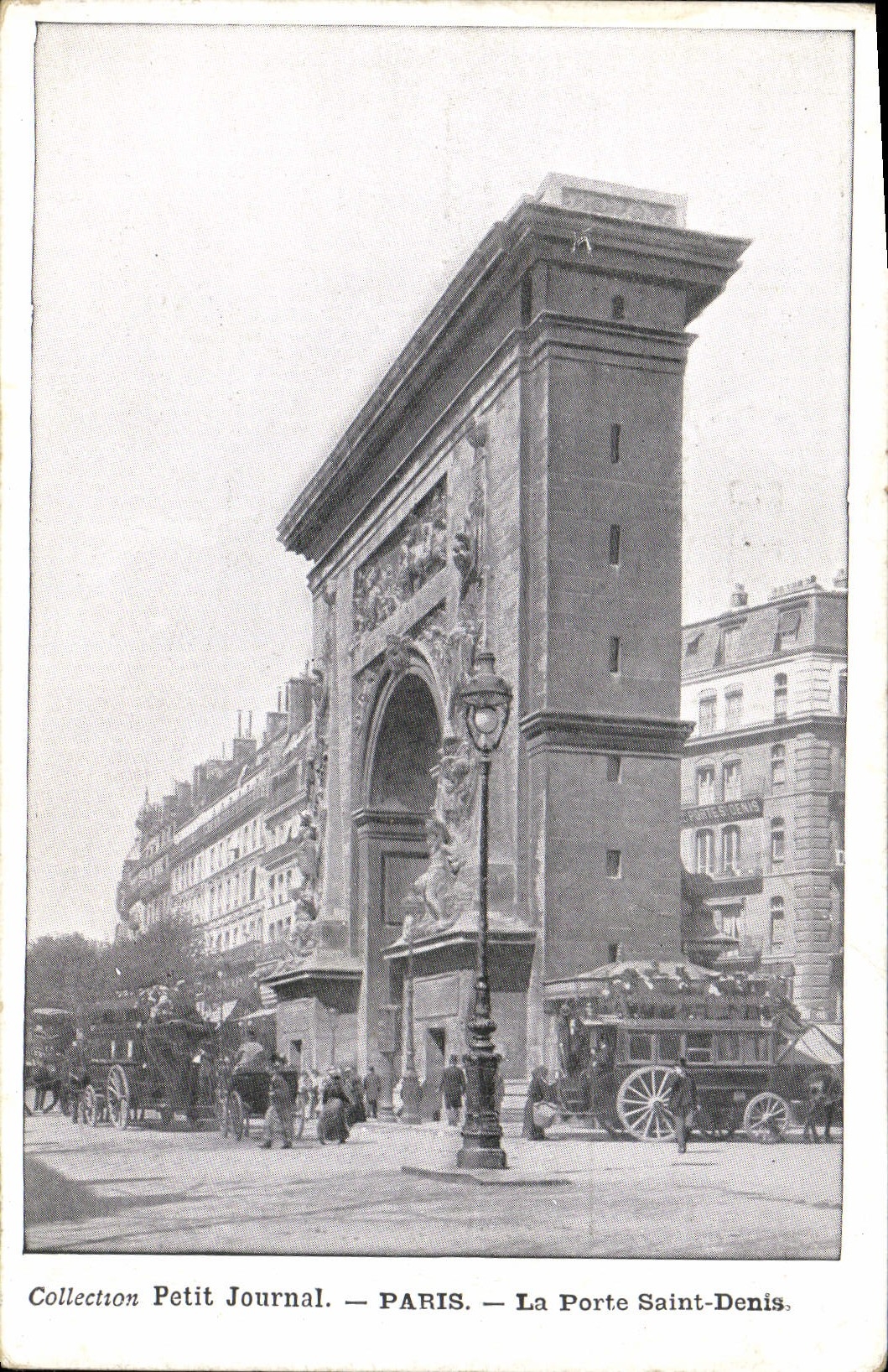CPA Paris La Porte Saint Denis