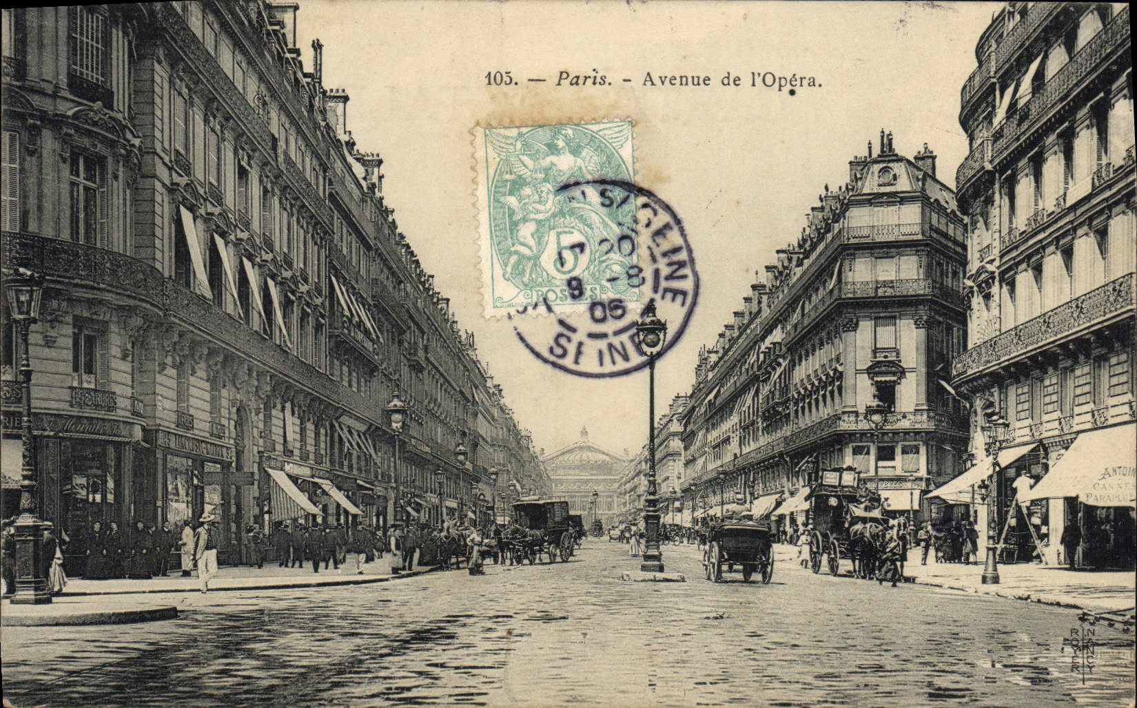 CPA Paris Avenue de l'Opera 
