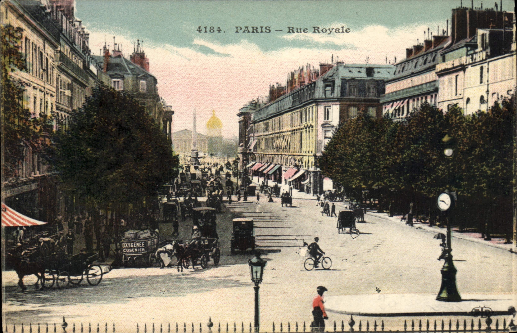 CPA Paris Rue Royale 