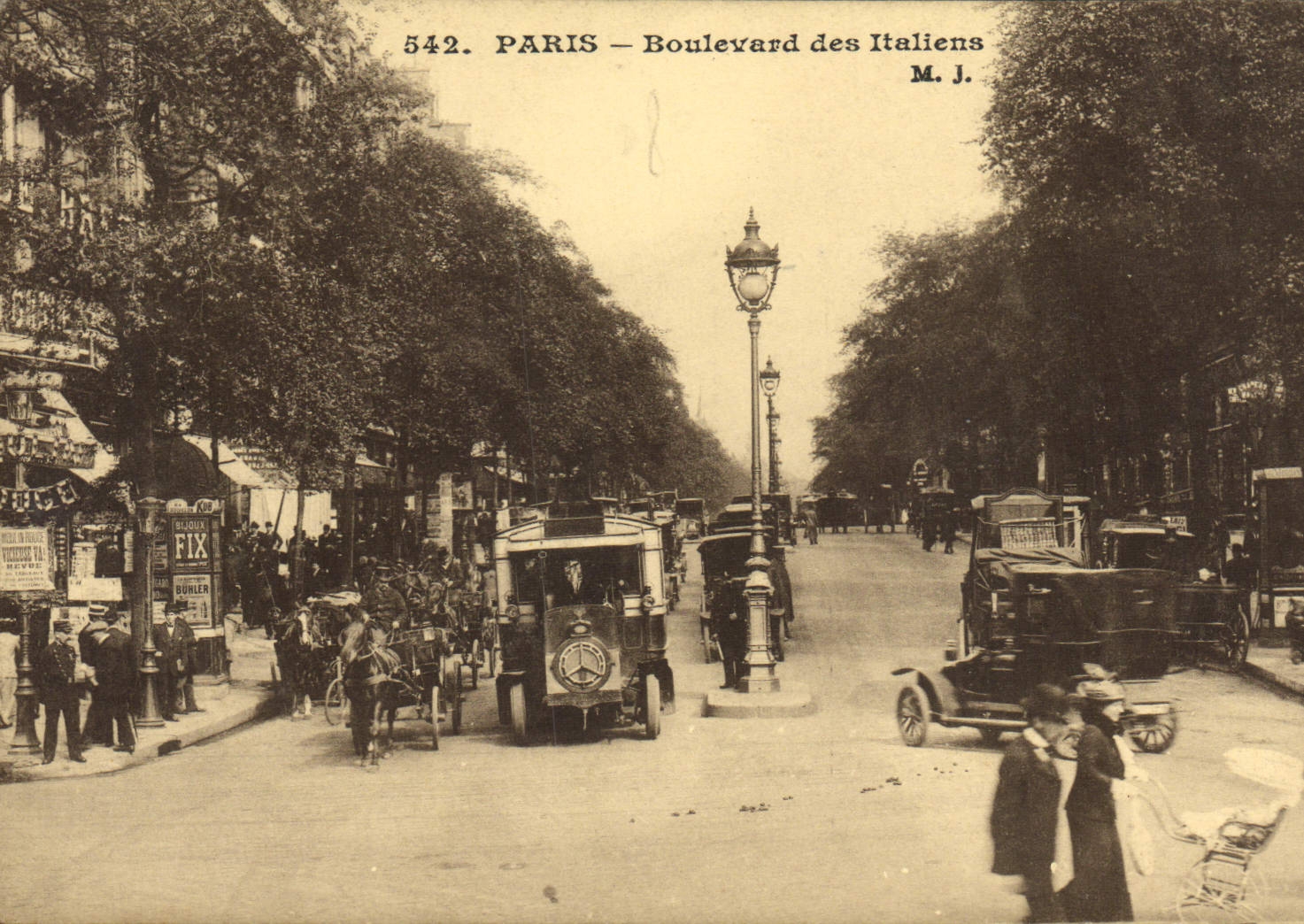 CPA Paris Boulevard des Italiens