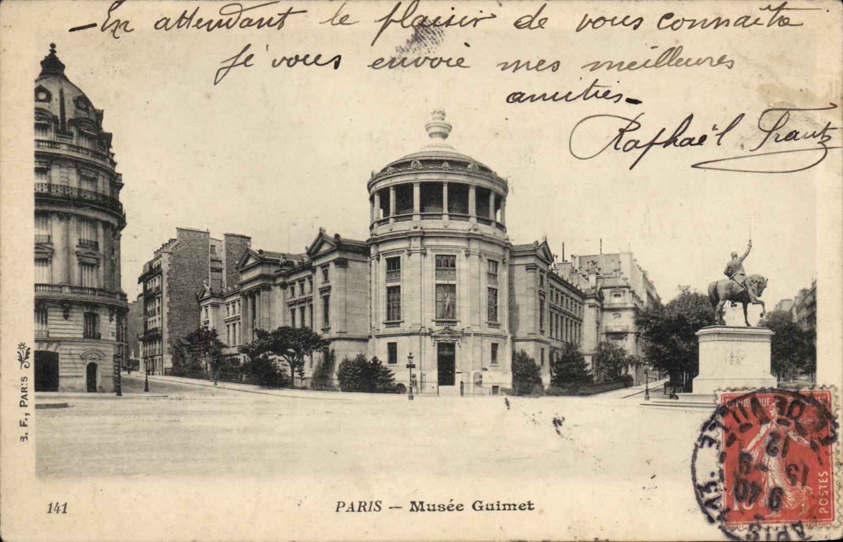 CPA Paris Musee Guimet