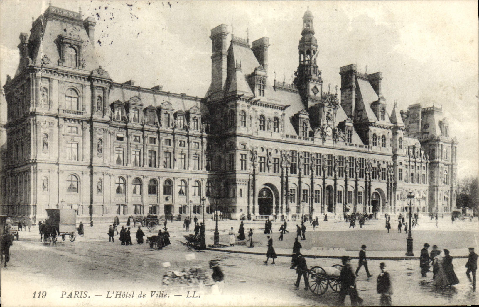 CPA Paris L'Hotel De Ville