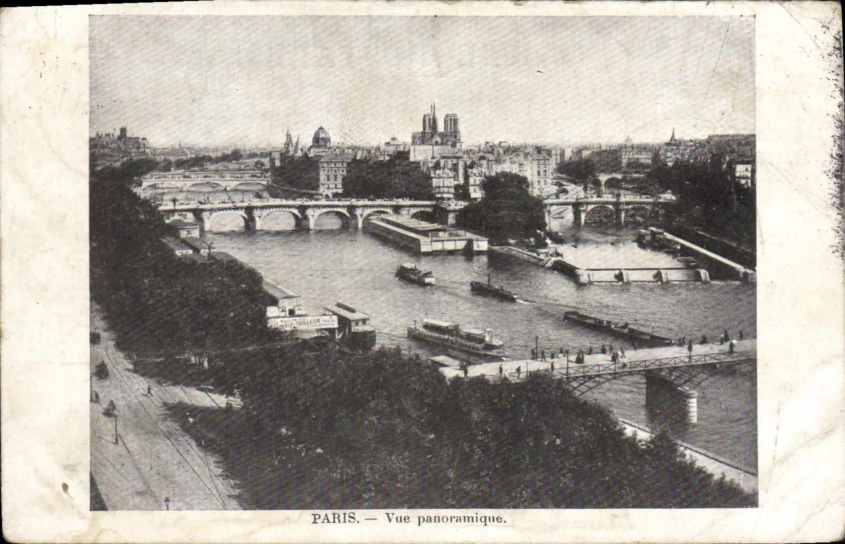 CPA Paris Vue Panoramique