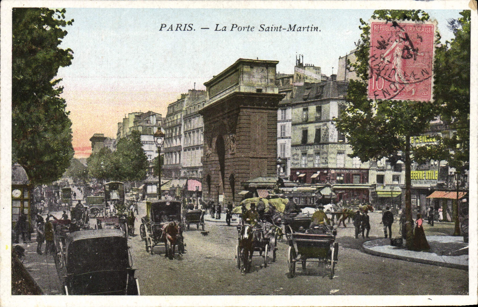 CPA Paris La Porte Saint Martin