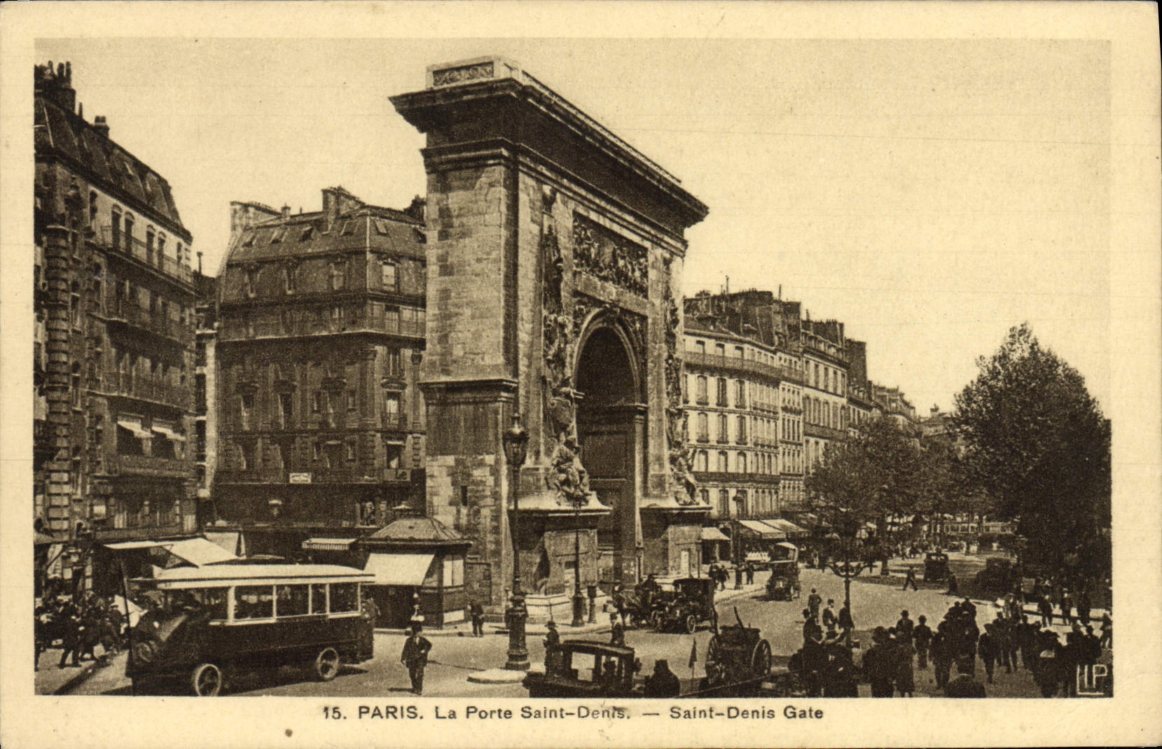 CPA Paris La Porte Saint Denis