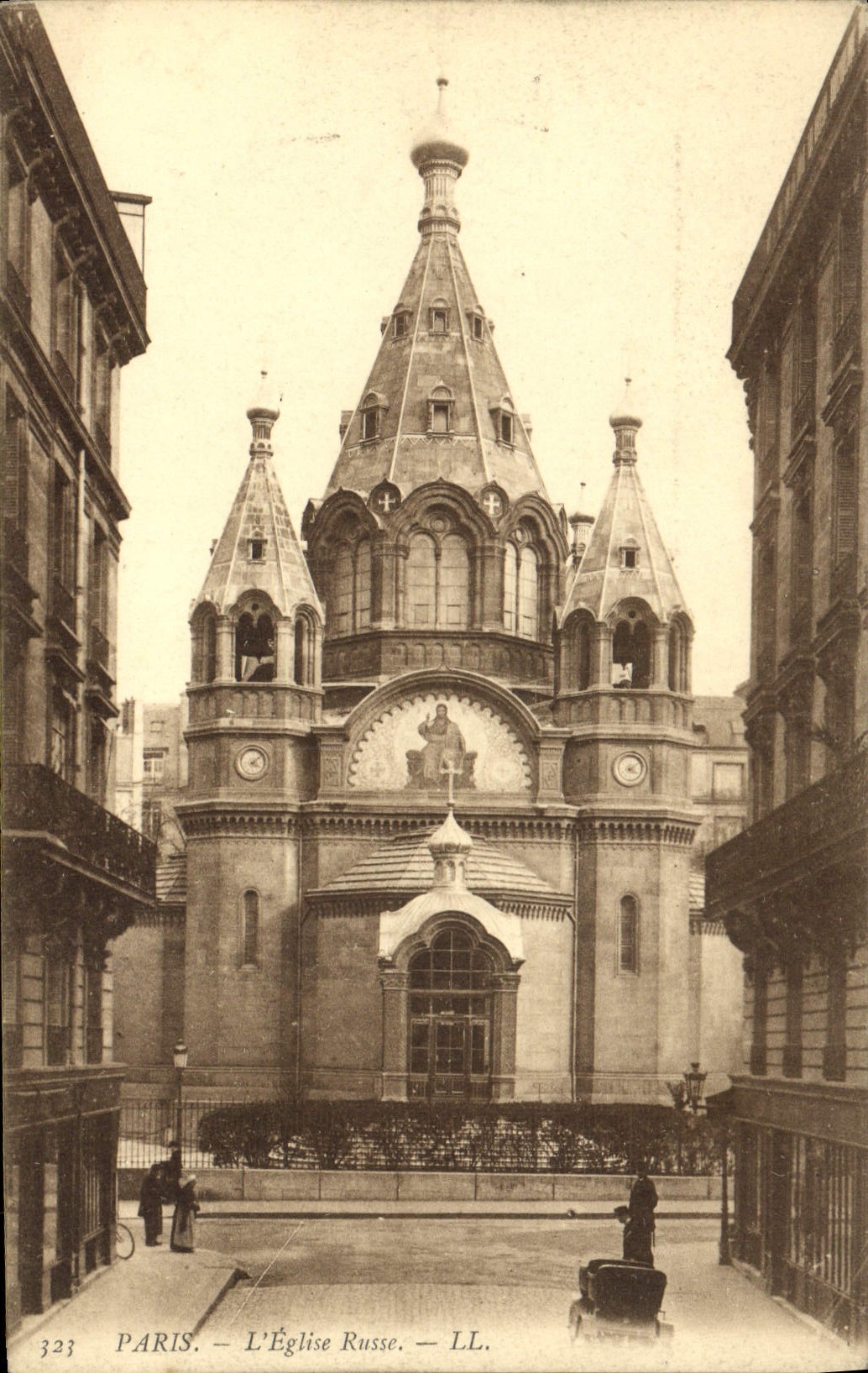 CPA Paris L'eglise Russe Russie Russia