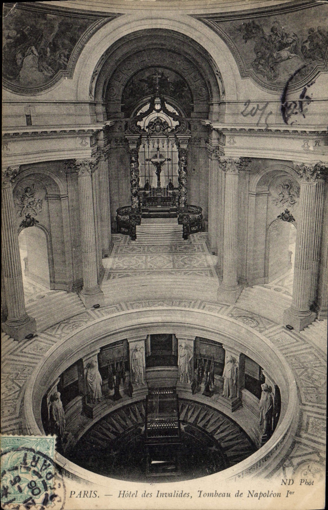 CPA Paris Hotel des Invalides Tombeau de Napoleon 1er