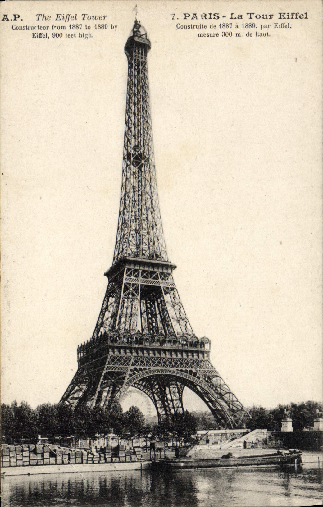 CPA Paris Tour Eiffel