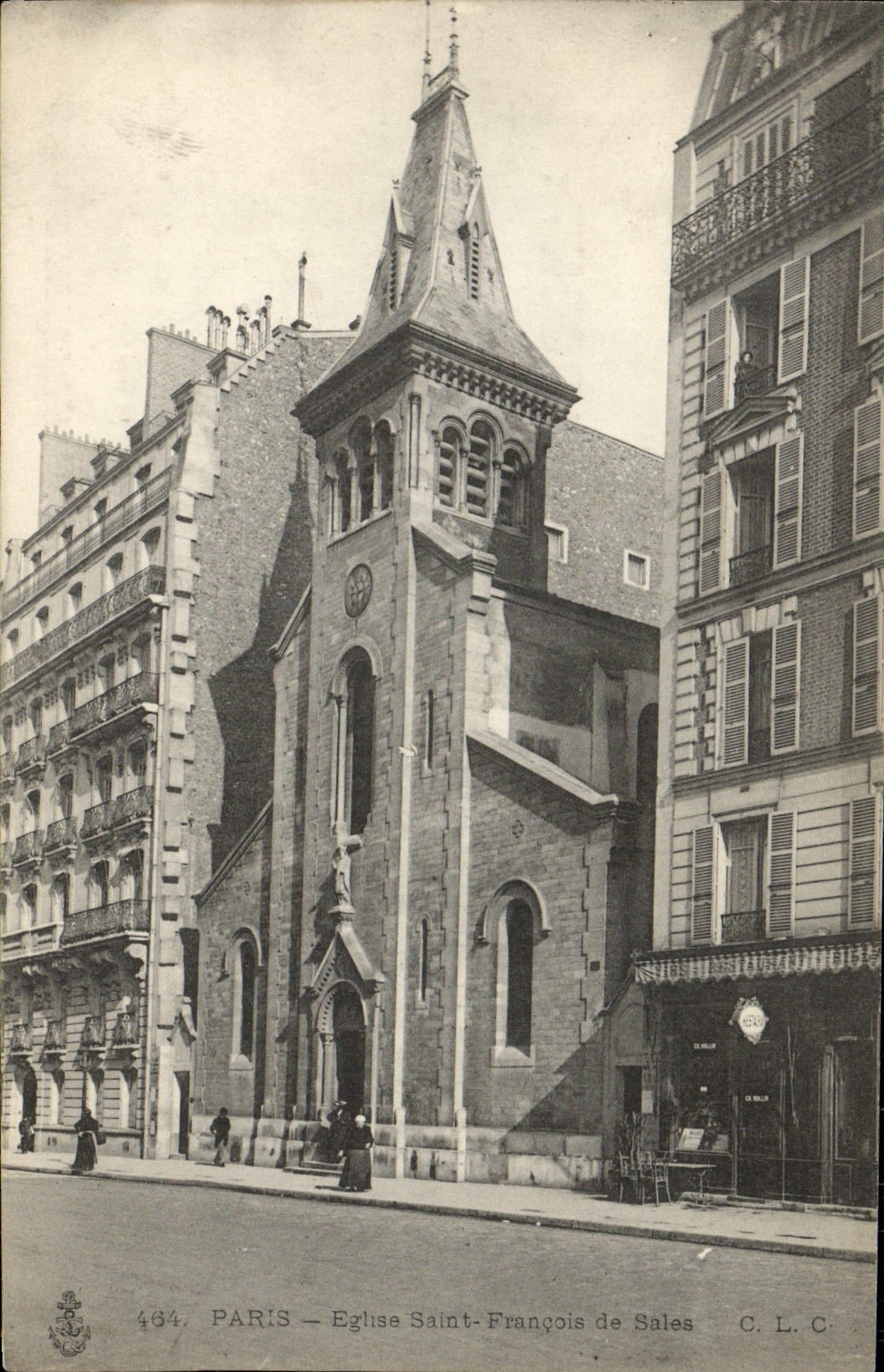 CPA Paris Eglise Saint Francois de Sales