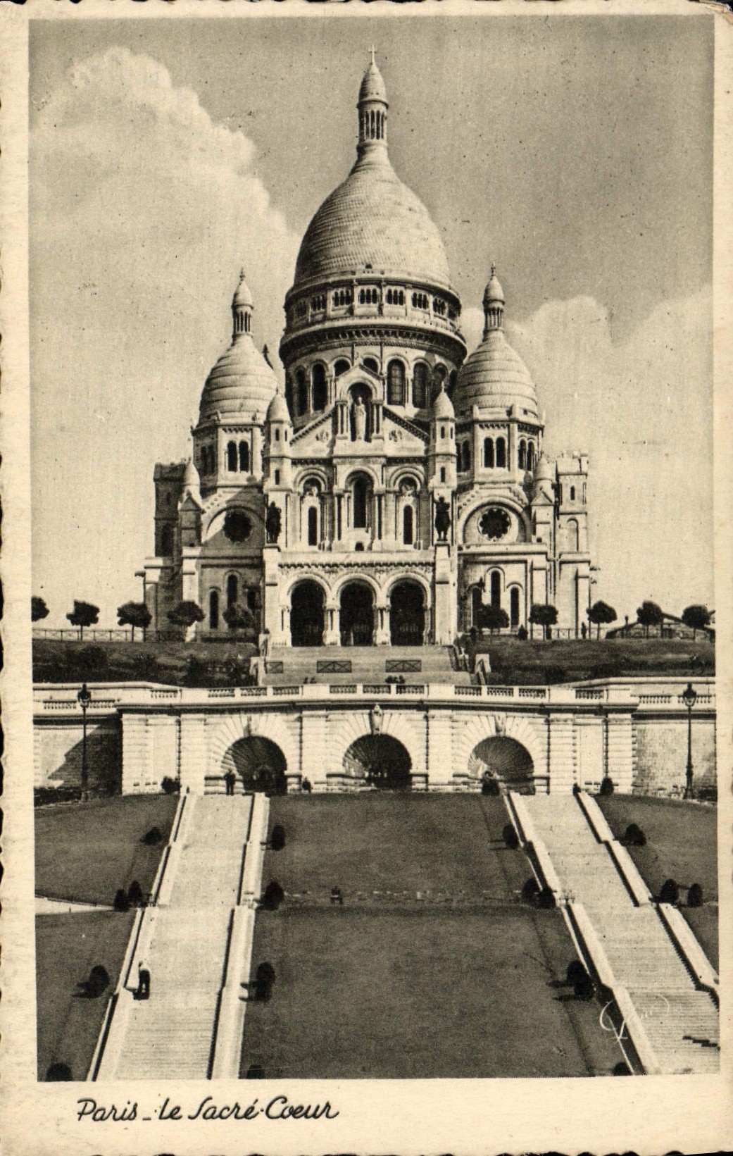 CPA Paris Le Sacre Coeur