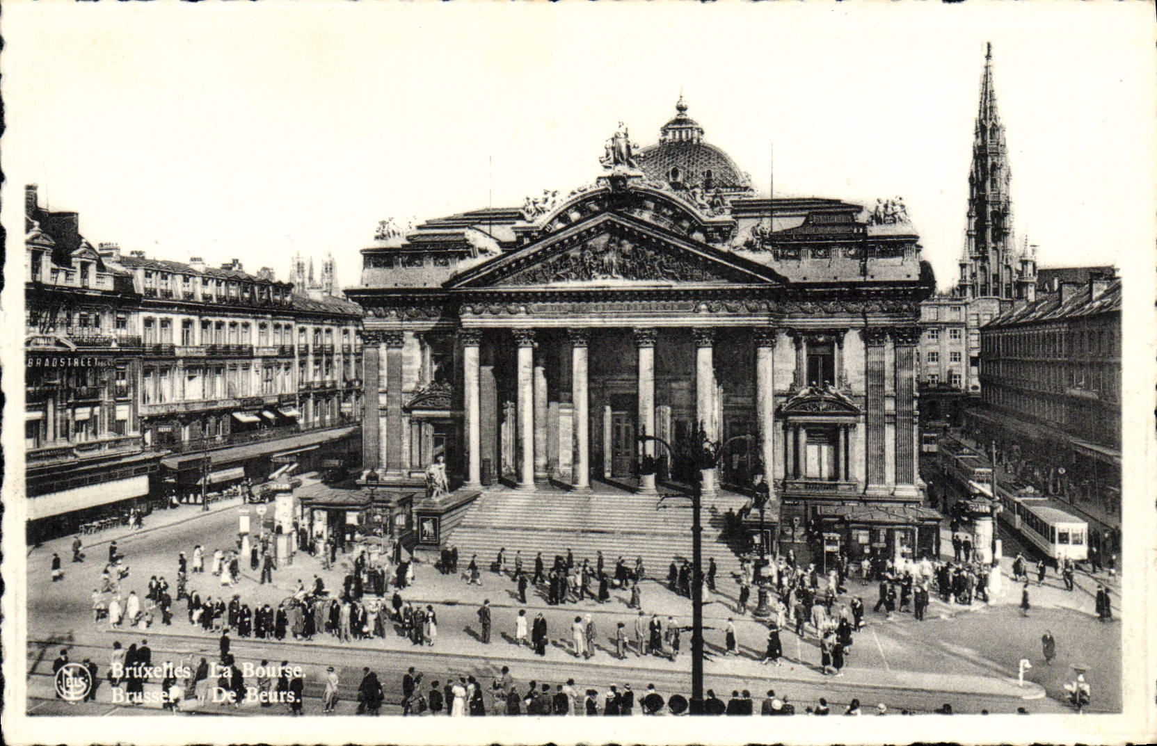 CPA Bruxelles La Bourse