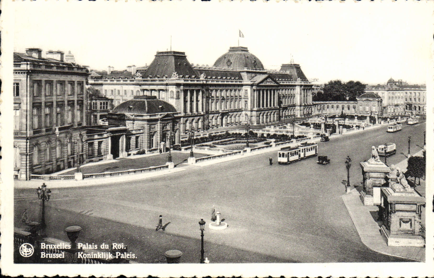 CPA Bruxelles Palais Du Roi