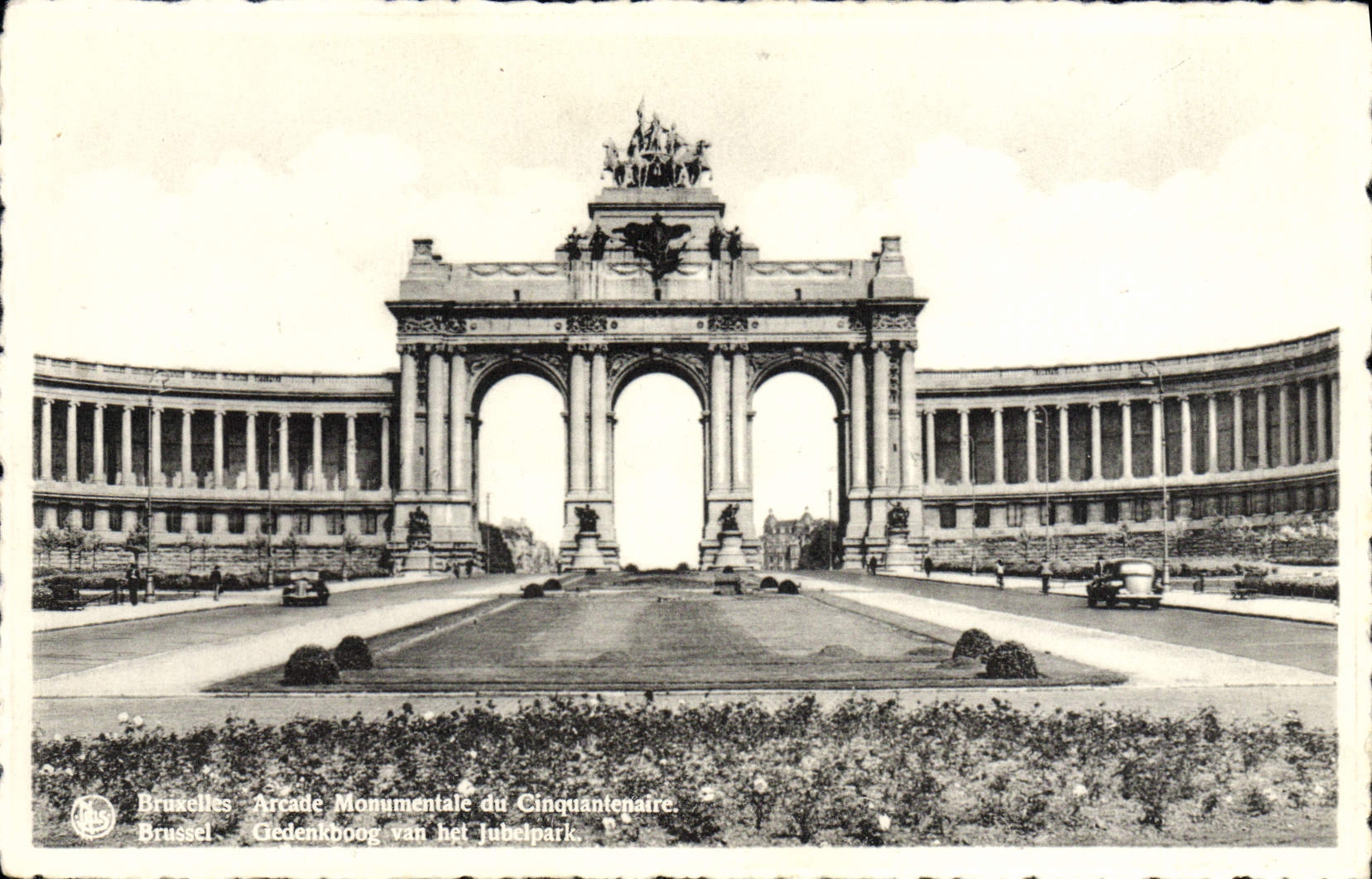 CPA Bruxelles Arcade Monumentale Du Cinquantenaire